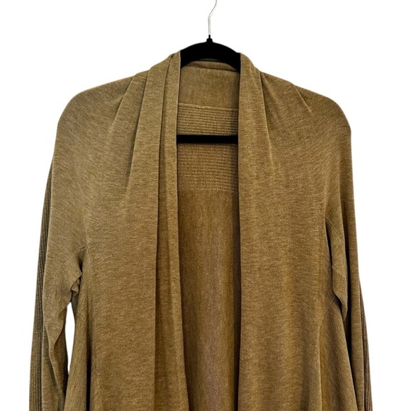 Lululemon Cashlu Knit Wrap- Cashmere Blend Reversible Wrap Cardigan-Size 4(2021) - Picture 7 of 13